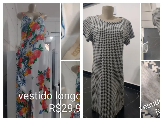 Dois vestidos tam 40 e Tam M - R$50,00 os dois