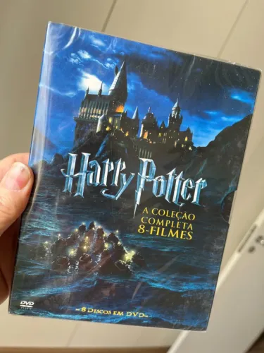 Box Coleção Harry Potter 8 filmes Box original em Dvd 8 discos