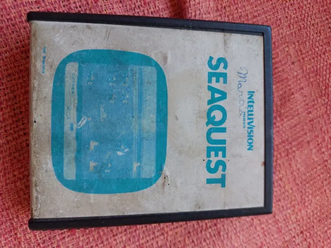 SÓ 01 CARTUCHO ORIGINAL SEAQUEST ATARI FUNCIONA SÓ VENDA NÃO TROCO POR NADA