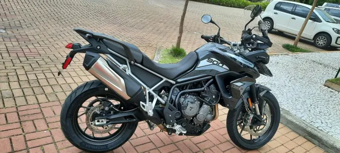 TIger 900 GT PRO 22 com apenas 650 km originais , estudo TROCA