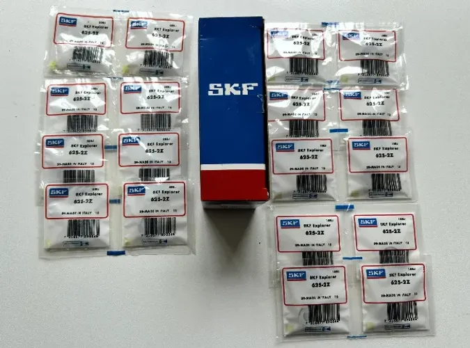 Kit 18 Rolamentos SKF 625-2Z Novos e Lacrados
