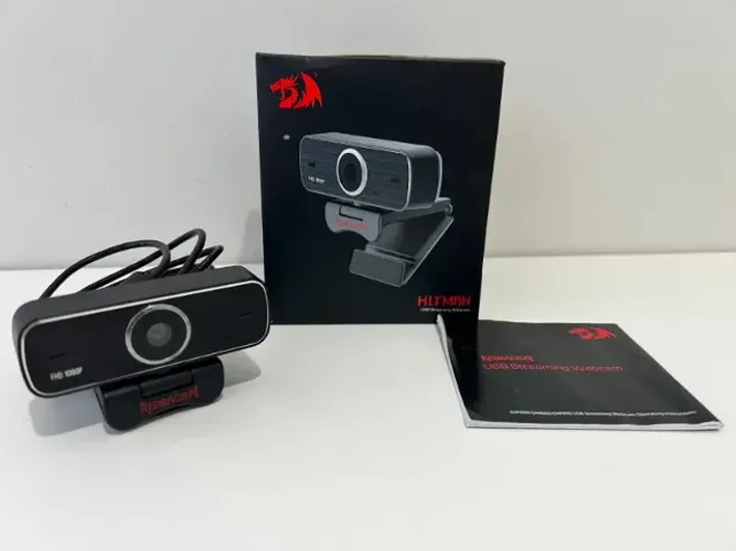 Webcam Redragon Hitman GW800 - 1080p Full HD