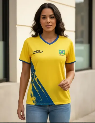 Camisa Brasil Vôlei CBV Olimpikus Original 2016 G