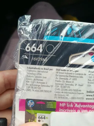 Cartucho de tinta Hp 664