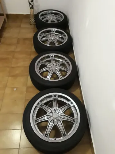 Rodas R 20 5x114 cromada valor 3.300