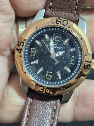 Relógio MONTE CARLO SPORT 50 METROS À QUARTZ - ÓTIMO ESTADO