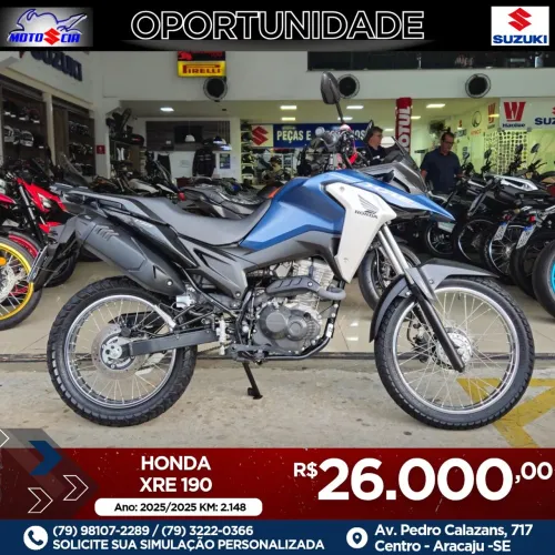 HONDA XRE 190 2025