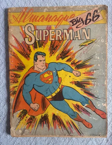 Almanaque Superman 1966 Ed Ebal Formato gigante