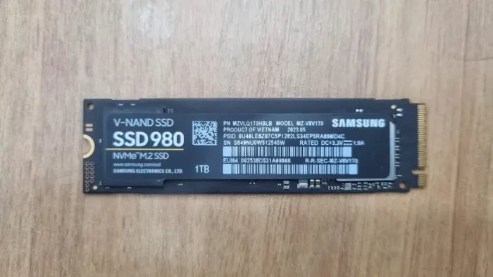 SSD NVME 1 Tb Samsung