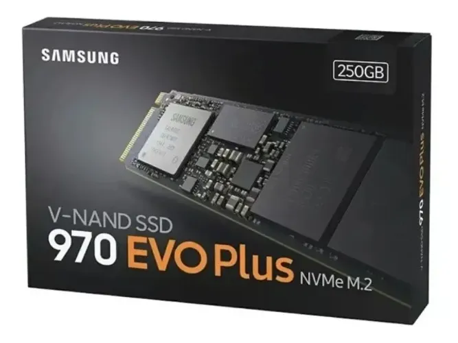SAMSUNG 970 EVO Plus SSD MLC NVMe M.2 2280 PCIe 3.0x4 256gb