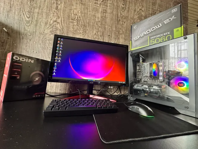 Pc Gamer completo Rtx 5060 Ryzen 5 5500
