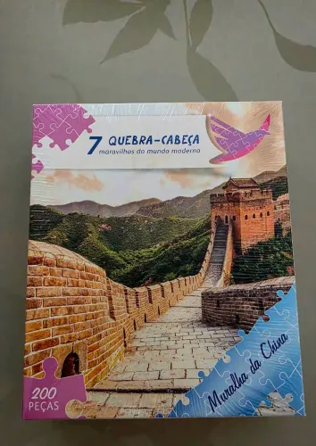 Quebra cabeças 200 peças Muralha da China