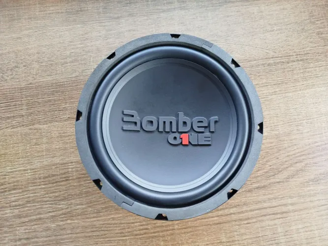 Subwoofer Bomber One 8 polegadas 150wrms bobina dupla 2+2ohms