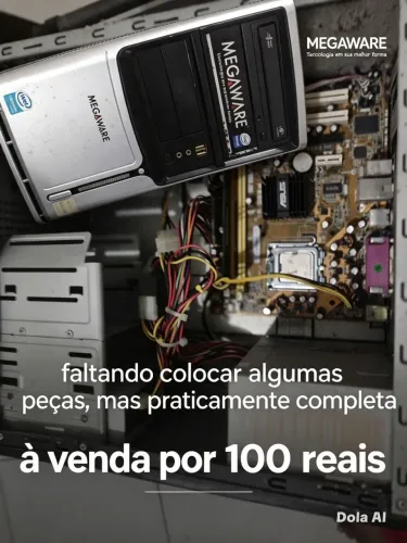 Cpu quase completa no preço!!