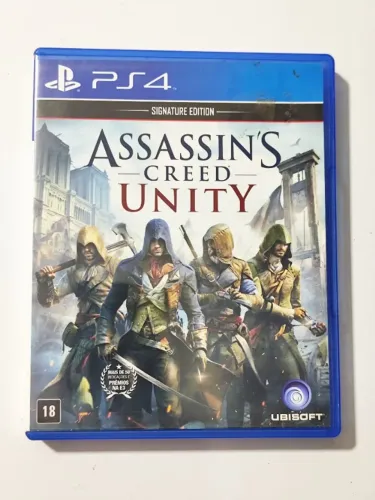 ASSASSINS CREED UNITY PARA PS4 - ÓTIMO ESTADO