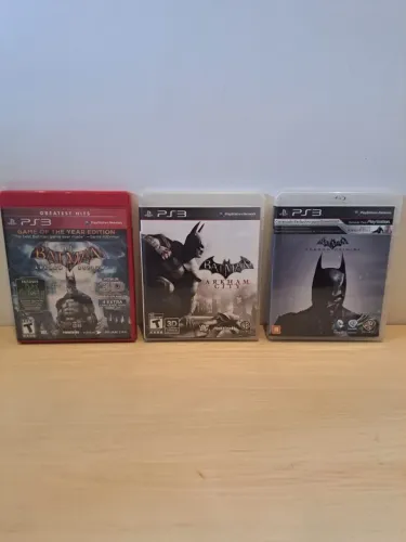 BATMAN ARKHAM COLLECTION - PS3 ORIGINAL COMPLETO