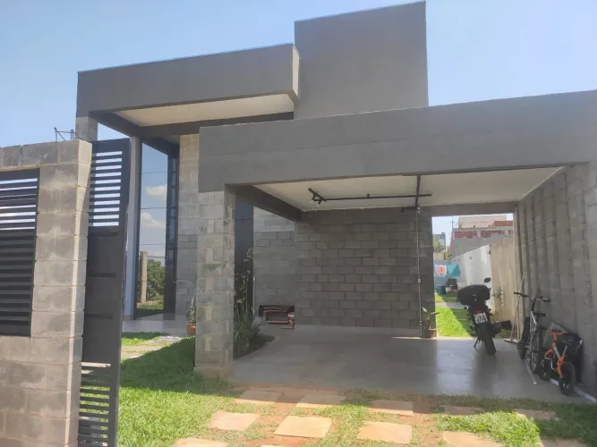 Blocos de concreto construção de muros e casas