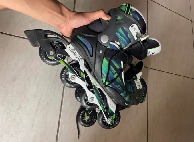 Patins Rollers Inline Mormaii Flexxxa Pro Verde N° 42