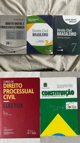 LIVROS JURÍDICOS NOVOS E SEMINOVOS