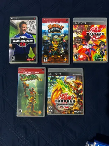 Jogos PSP e PlayStation 3