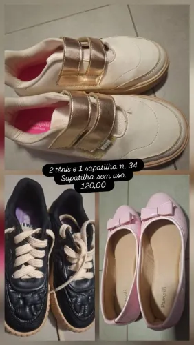 Roupa infantil menina+ sapatos ( 8 a 10 anos) 
