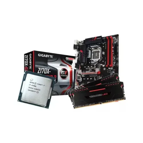 Kit Pc Gamer I7-6700k + Z170x Gaming 3 + 16 Gb Ddr4 (2x8) (Usado)