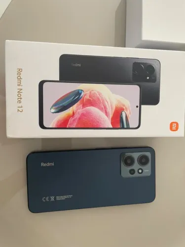 Celular Xiaomi Redmi Note 12 4G | 128GB | 8GB RAM | Onyx Gray - Excelente Estado