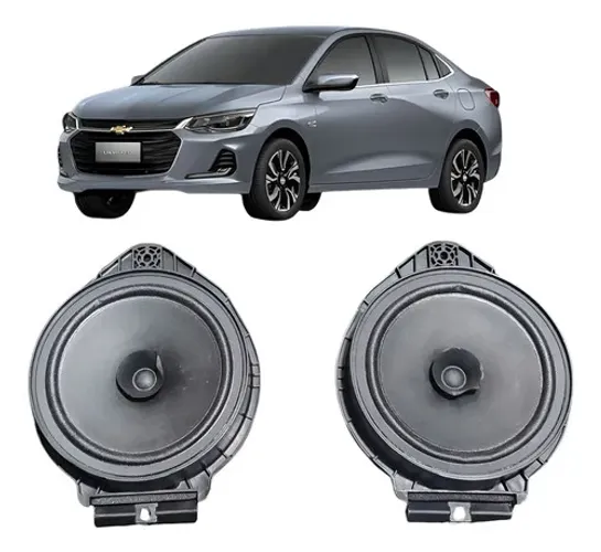 Par Alto Falante Chevrolet Onix Plus Lt Automatico 2024 1.0 Original