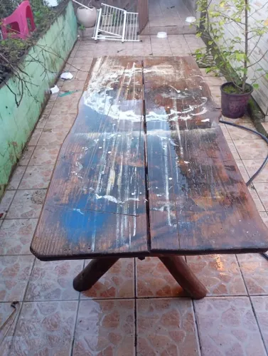 Vendo mesa churrasco