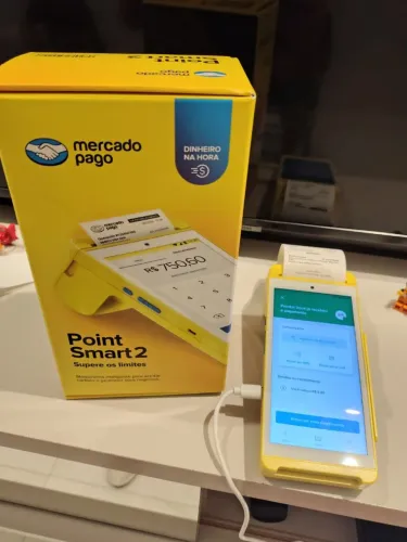 Maquininha Point do Mercado Pago pra adquirir hoje. 
