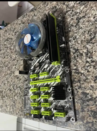 Kit placa mãe de mineração B250