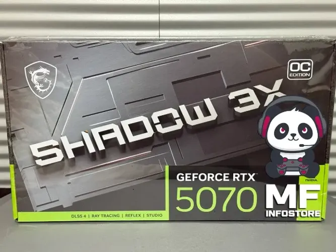 Placa de Vídeo RTX 5070 12GB MSI - NOVA