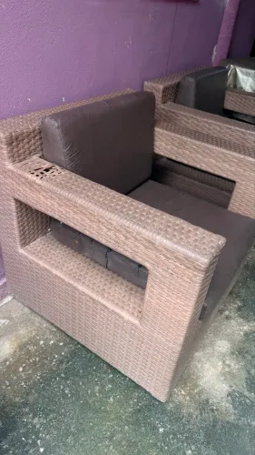 Poltronas para jardim + mesa de centro 
