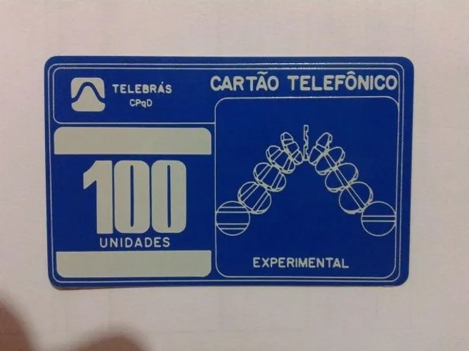 Cartão telefônico CPQD