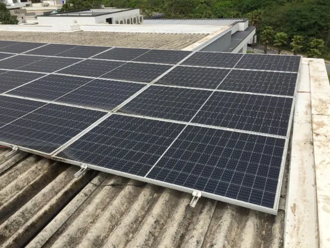Limpeza de Placa Solar