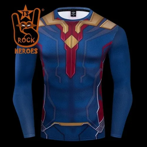 Camisa de Compressão Visão Manga Longa Rashguard Elastano