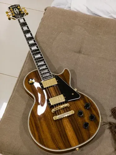[SÓ VENDA] Epiphone Les Paul Koa Inspired by Gibson