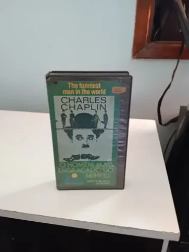 Charles Chaplin O homem mais engraçado do mundo Vhs selado original 