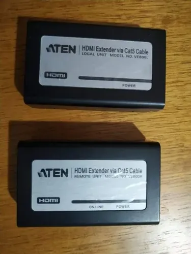 Aten hdmi Extender via Cat5 Cable VE800L e 800R