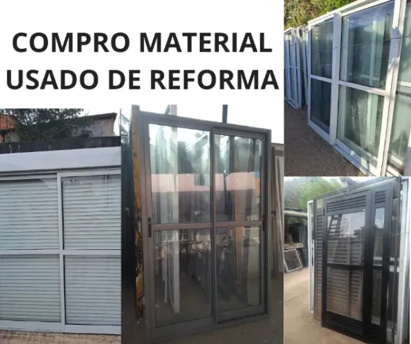 Compra-se Portas e Janelas Usadas de Demolição no Morumbi 