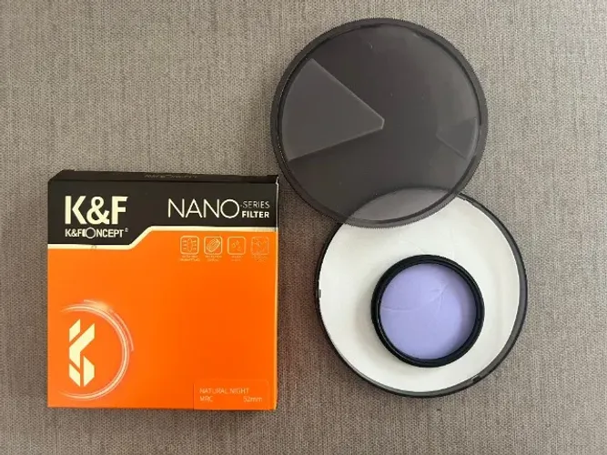 K & F Concept-filtro De Luz Noturna 52mm