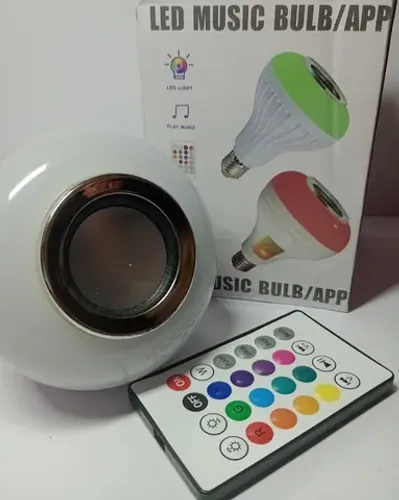Lâmpada RGB Musical
