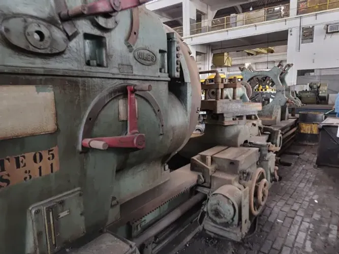 Torno Mecânico Horizontal Marca Niles