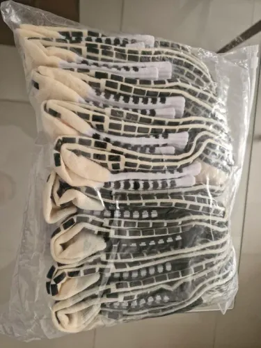 Meias antiderrapantes Pacote com 10 pares 