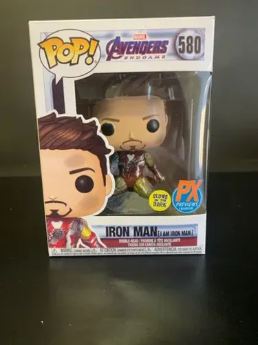 Funko pop homem de ferro (cópia perfeita)