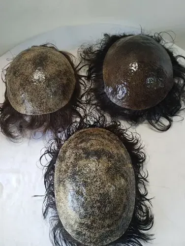 3 Prótese Capilar Micropele Cabelos Humano Brasileiro Atacado 