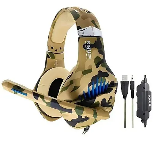 (NOVO) Headset Gamer Profissional Knup KP-GA01