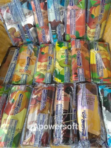 Saco boop Riacho Embalagens para Picolé. 20 pacotes de 245 unidades cada.