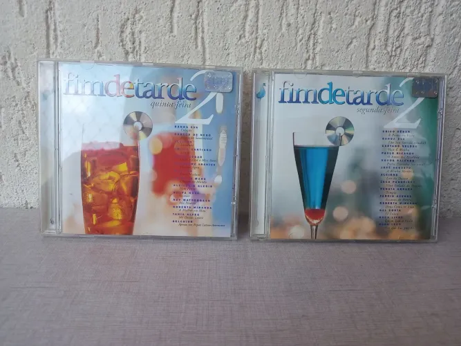 CDs fim de tarde segunda- feira/ quinta- feira originais 