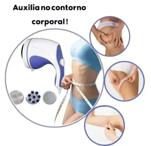 Aparelho de massagem fisioterapia em casa drenagem linfática aliviar dores relaxar